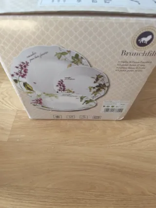 Vajilla Porcelana Brunchfield 18 Piezas