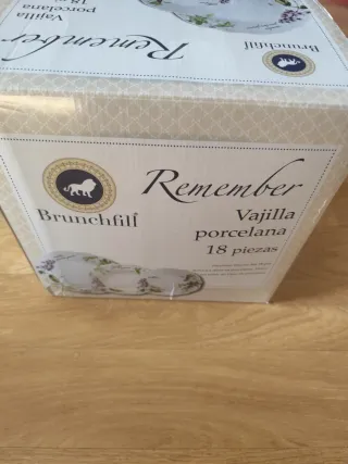 Vajilla Porcelana Brunchfield 18 Piezas