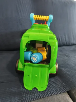 Camión de reciclaje Vtech con bloques