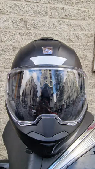 Casco Moto Modular Negro