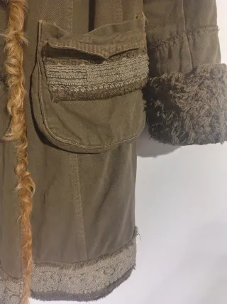 Cappotto Ermanno Daelli con pelliccia vera