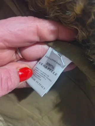 Cappotto Ermanno Daelli con pelliccia vera