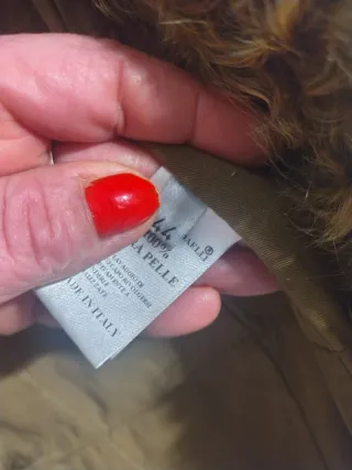 Cappotto Ermanno Daelli con pelliccia vera