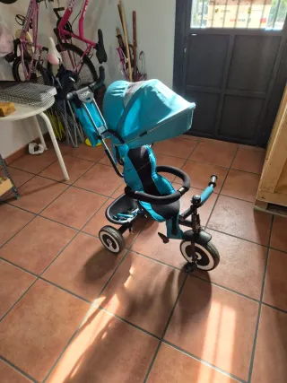 Triciclo Paseo Kinderkraft Azul