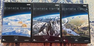 14 DVDs Planeta Tierra BBC. Y 1 Deep Blue pelicula