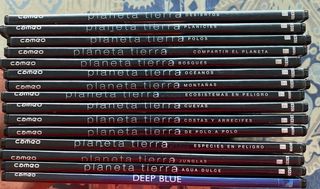 14 DVDs Planeta Tierra BBC. Y 1 Deep Blue pelicula
