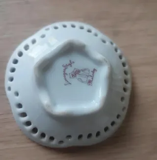 Piatto decorativo Limoges floreale