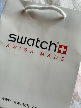 Omega x Swatch Reloj Negro y Azul