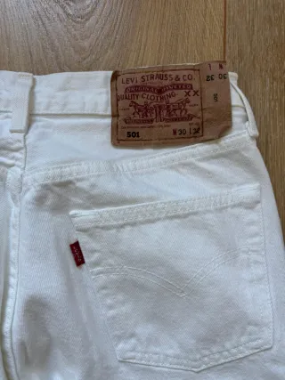 Vaqueros blancos VINTAGE originales