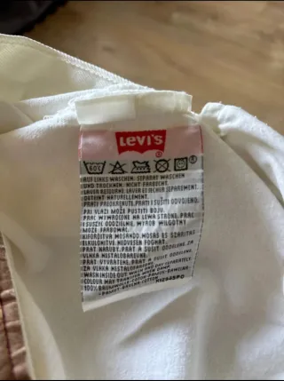 Vaqueros blancos VINTAGE originales