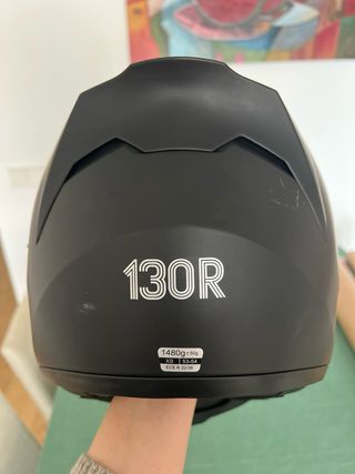 Casco Moto 130R Talla XS Visor Solar