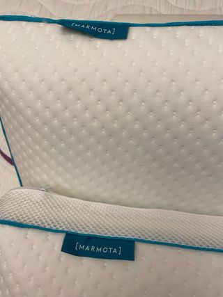 2 Almohadas Marmota 70x40cm Nuevas