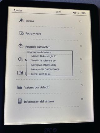 Libro Electrónico SPC Negro