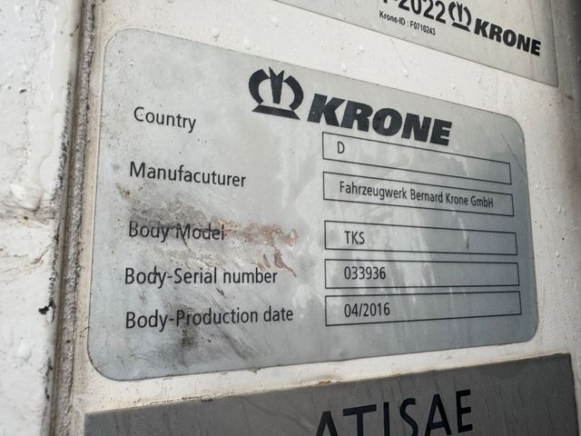 SEMIRREMOLQUE FRIGORIFICO KRONE