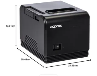 Impresora Térmica y 8 rollos de papel térmico