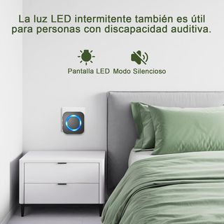 SURFOU Timbre Inalámbrico Exterior Impermeable, Ki