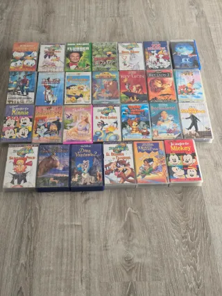 Lote 27 Películas Disney VHS Originales