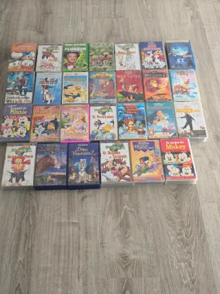 Lote 27 Películas Disney VHS Originales