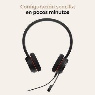 Jabra Evolve 20 UC - Auriculares con cable para el