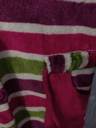 Bata invierno niña/mujer rayas