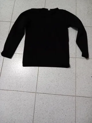 Camiseta térmica interior mujer negra