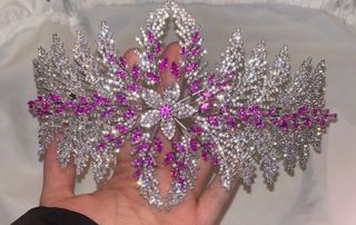 Tocado Novia/Fiesta Brillante