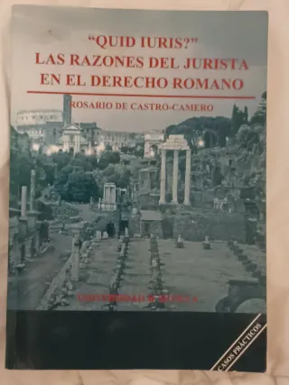 Libro Las razones del jurista en el derecho romano