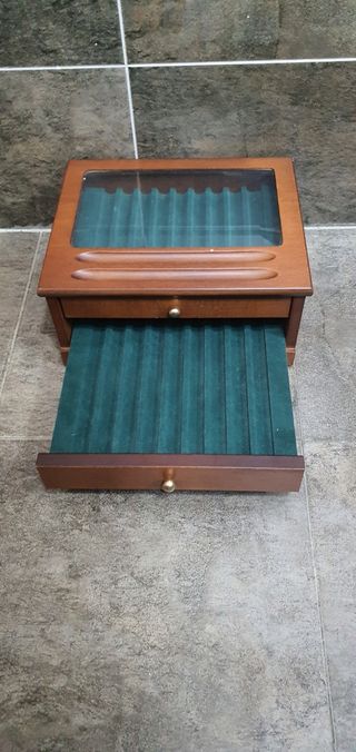 Estuche madera estilográficas/puros