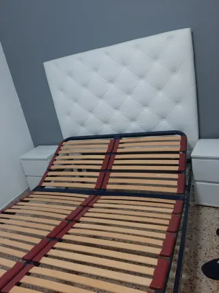 Somier articulable de 135 completo mas cabezal