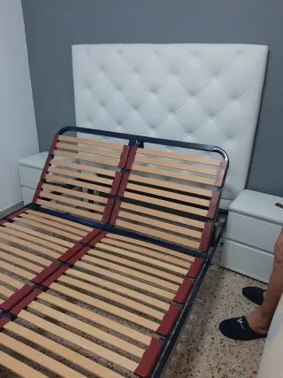 Somier articulable de 135 completo mas cabezal