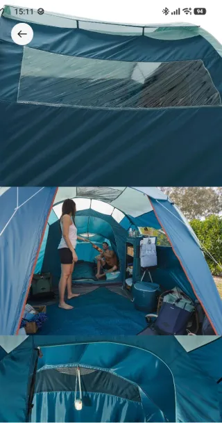 Full Pack Camping: Tienda, Colchones, sacos e hinc