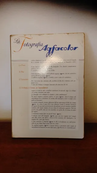 Album pubblicitario Agfa anni '50