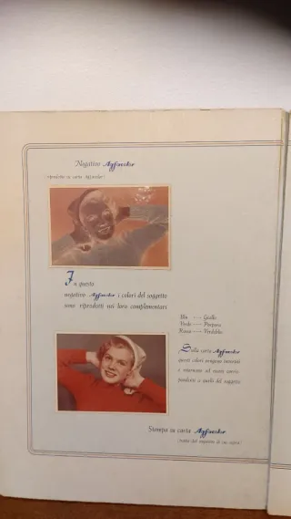 Album pubblicitario Agfa anni '50