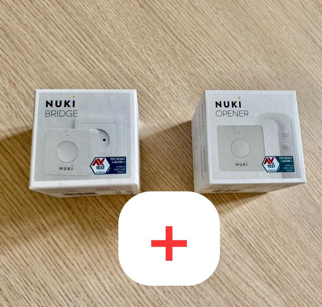 Nuki Opener + Bridge, NUEVO EN CAJA