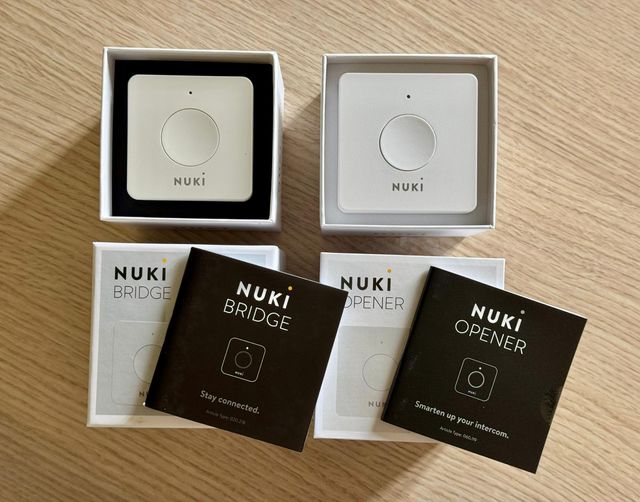 Nuki Opener + Bridge, NUEVO EN CAJA