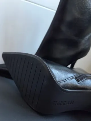 Botines tacón negros Talla 40