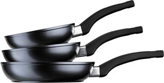 BRA Design Set de 3 sartenes de aluminio forjado c