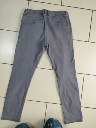 Pantaloni grigi tasca america