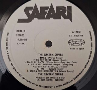 Vinilo The Electric Chairs - The Electric Chairs