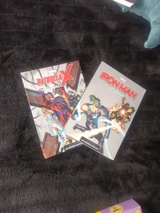 Libros Patrulla X e Iron Man
