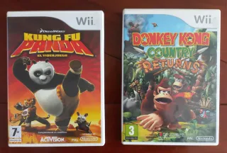 Consola Nintendo Wii Negra completa, con juegos