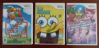 Consola Nintendo Wii Negra completa, con juegos