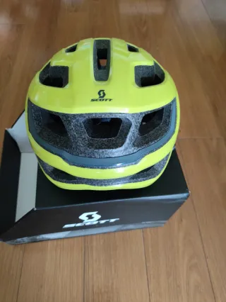 Casco Scott Arx Talla M Amarillo