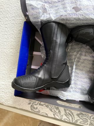 Botas de Moto Mujer Negras