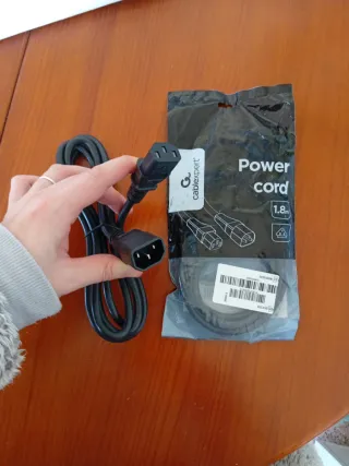 Pack cable de alimentación Cablexpert 1.8m