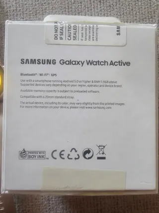 Samsung Galaxy Watch Active GPS Bluetooth Wi-Fi