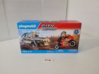 City Action Persecución de Playmobil NUEVO