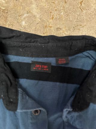 Polo Zara Man Manga Larga Talla L