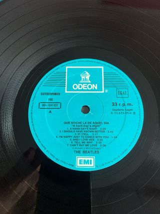 Vinilo The Beatles - Que Noche La De Aquel Dia