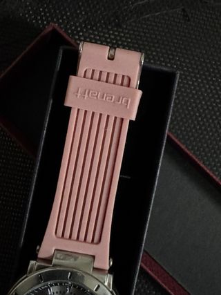 Reloj brenatt Plata y Rosa